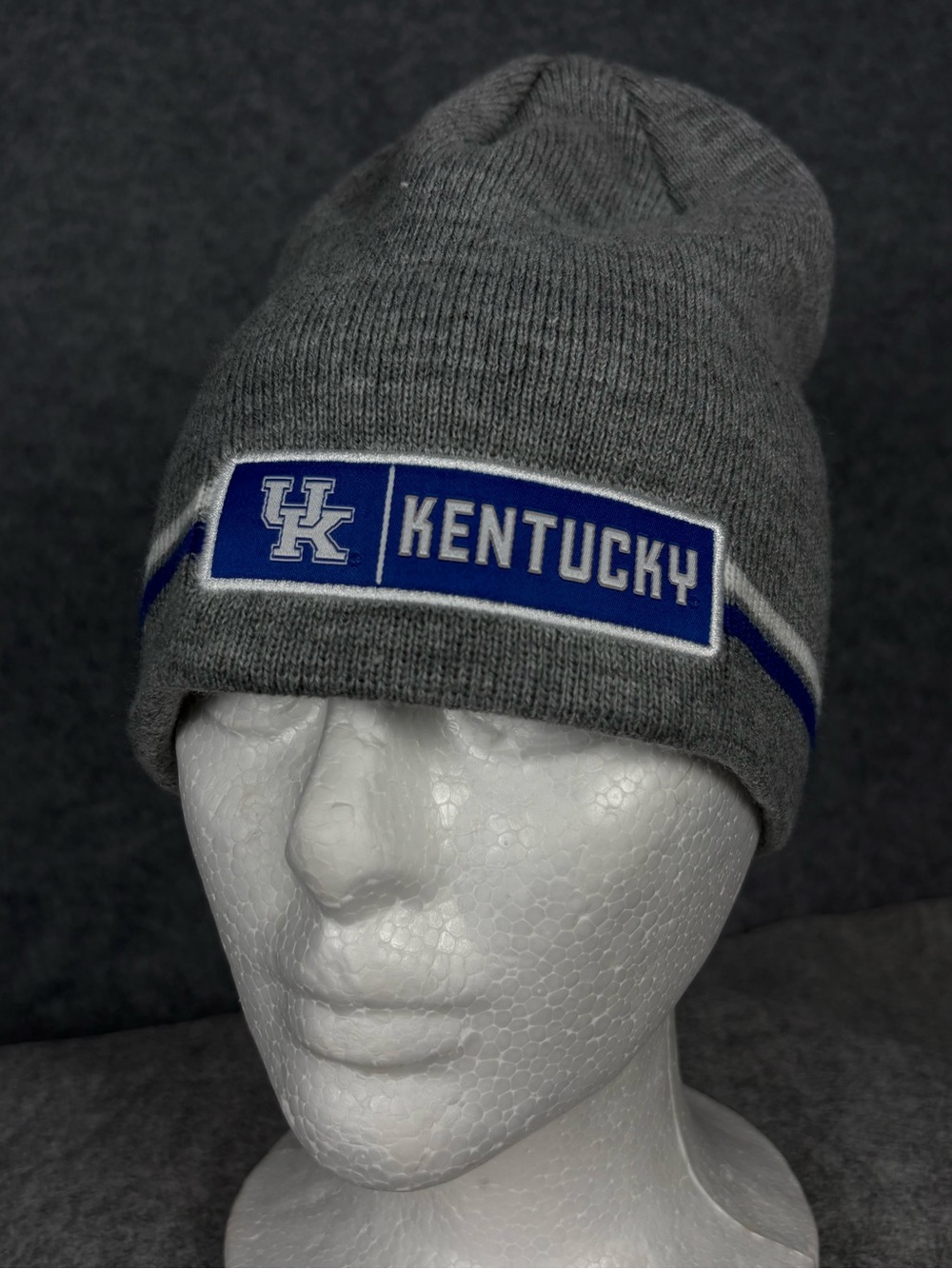 University of Kentucky Wildcats Gray Knit Beanie Hat One Size